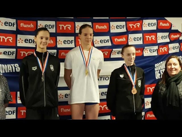 ⁣Natation : La razzia d'Elaya Jacquier aux championnats de France