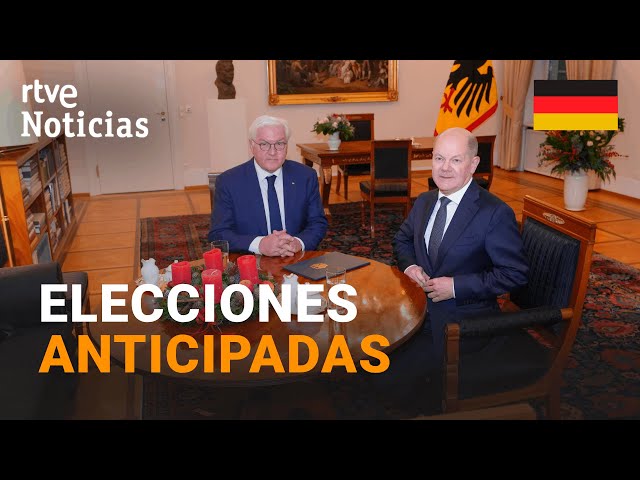 ⁣ALEMANIA: SCHOLZ pierde la MOCIÓN de CONFIANZA y convoca ELECCIONES ANTICIPADAS en febrero | RTVE