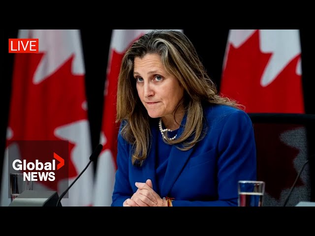 ⁣Liberals face questions after Freeland resigns from Trudeau cabinet | LIVE