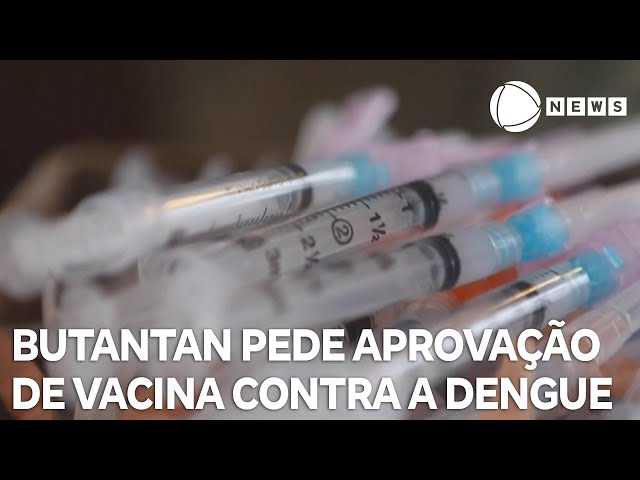 ⁣Instituto Butantan pede aprovação de vacina contra a dengue, a primeira dose única do mundo