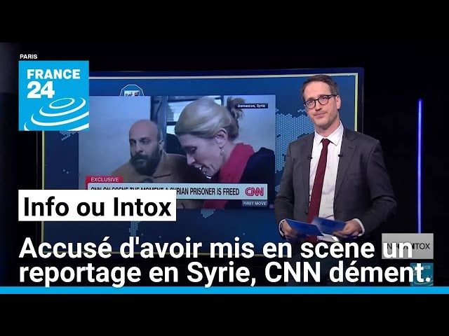 ⁣Accusé d'avoir mis en scène un reportage en Syrie, CNN dément. • FRANCE 24