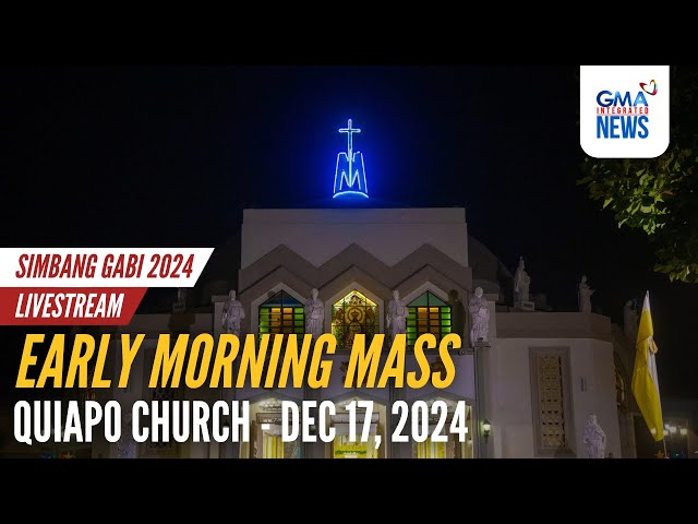 ⁣LIVE: Simbang Gabi | December 17, 2024