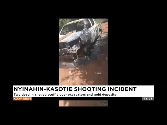 ⁣Nyinahin-Kasotie Shooting Incident: Two dead in alleged scuffle over excavators and gold deposits.