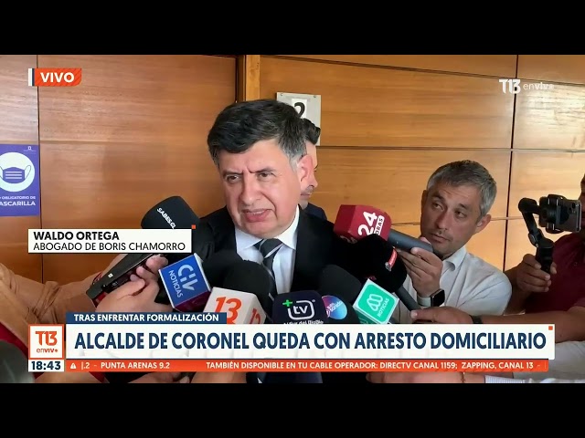 ⁣Alcalde de Coronel queda con arresto domiciliario nocturno