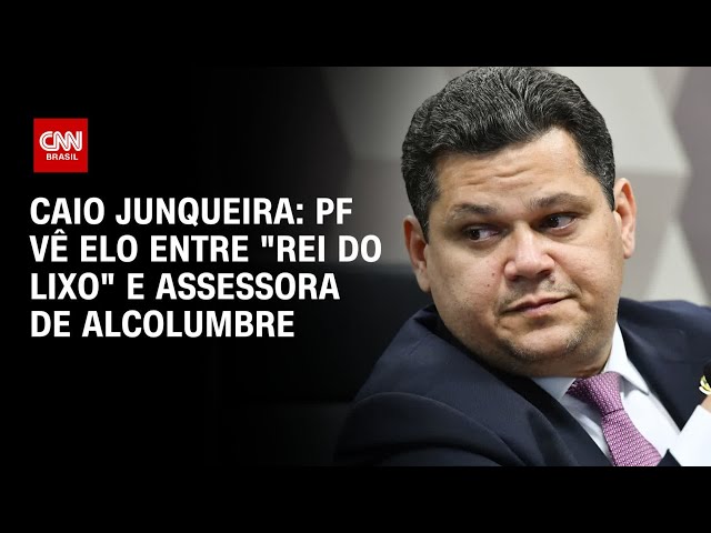 ⁣Caio Junqueira: PF vê elo entre “Rei do Lixo” e assessora de Alcolumbre | CNN PRIME TIME