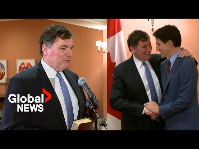 ⁣Dominic LeBlanc sworn-in as Canada's new finance minister hours after Freeland resigns