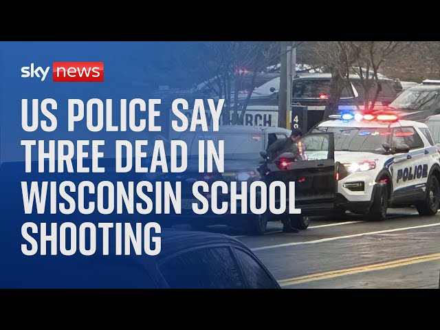 ⁣Teacher and students killed as teenager opens fire in Wisconsin school