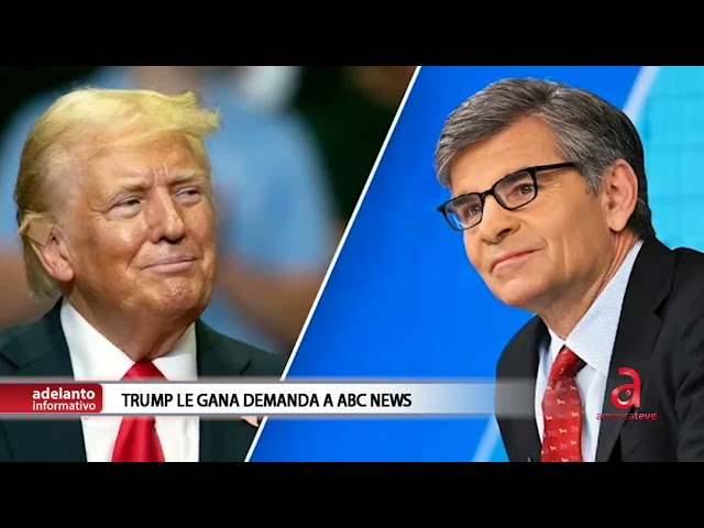 ⁣ABC News se disculpa con Trump y acuerda pagarle $15 millones por demanda de difamación