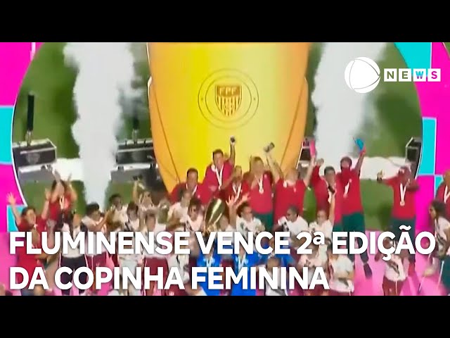 ⁣Fluminense vence o Internacional e é campeão da 2ª edição da Copinha Feminina