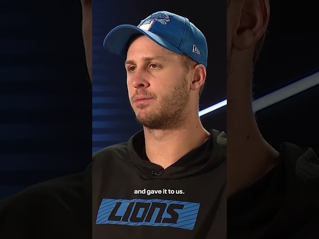 ⁣Goff on Lions loss to Bills