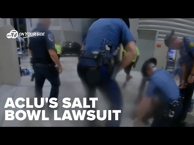 ⁣ASP Officers facing lawsuit following violent arrests at Salt Bowl