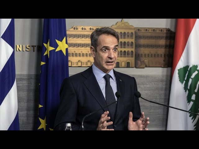 ⁣Mitsotakis apoya en Beirut una  Siria inclusiva