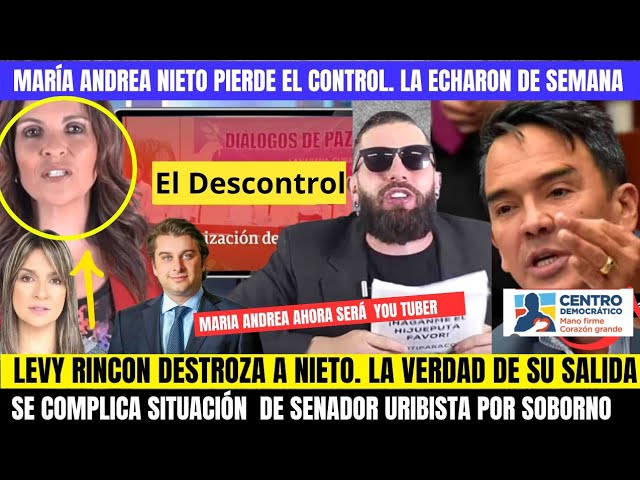 ⁣MARIA ANDREA NIETO PIERDE EL CONTROL, LA ECHARON DE SEMANA.SENADOR URIBISTA EN PROBLEMAS SERIOS