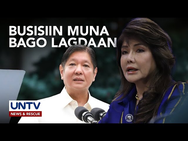 ⁣Sen. Imee Marcos, nanawagan kay PBBM na i-review nang mabuti ang 2025 Budget