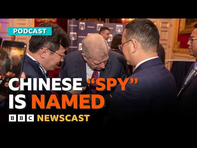 ⁣The Chinese "spy" is named | BBC Newscast