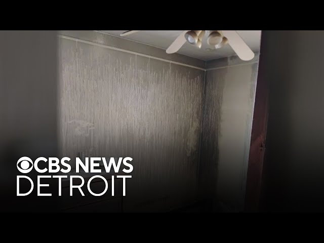 ⁣Detroit family loses everything in house fire