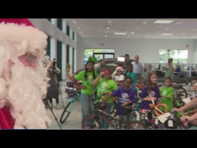 ⁣Bikes donated to kids in Broward County