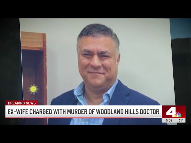 ⁣Ex-wife faces murder charge in Woodland Hills doctor's shooting