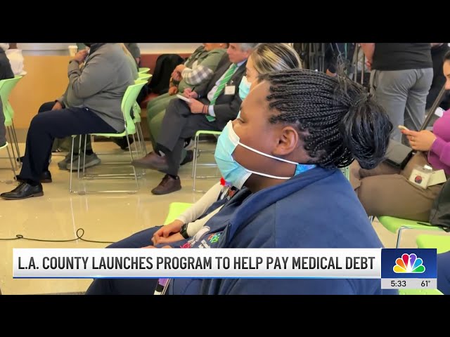 ⁣LA County pilot program to eliminate millions in medical debt