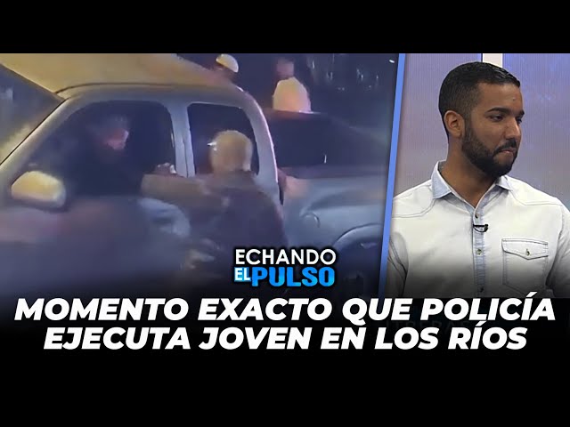 ⁣Momento exacto en que Policía ejecuta a joven en Los Ríos | Echando El Pulso