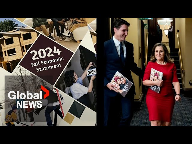 ⁣Economic statement that led to Freeland resignation paints grim picture for Canada’s economy