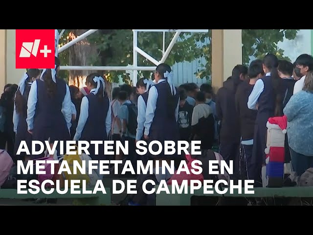 ⁣Alerta por metanfetaminas en escuelas de nivel básico en Campeche - En Punto