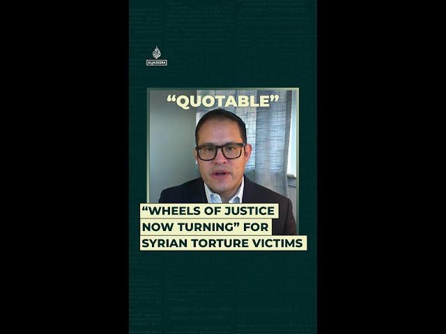 ⁣“Wheels of justice now turning” for Syrian torture victims