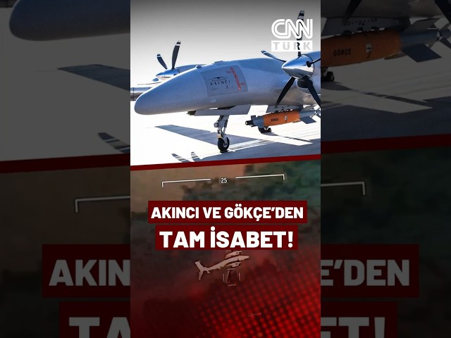 ⁣AKINCI ve GÖKÇE'den Tam İsabet! GÖKÇE Güdüm Kiti Testi Başarıyla Tamamladı