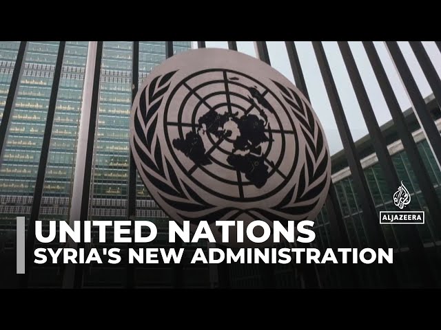 ⁣UN navigates diplomatic challenges post-Assad regime in Syria