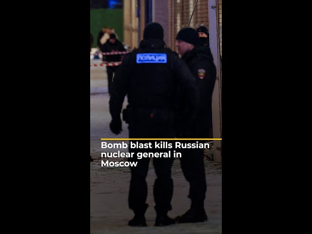 ⁣Bomb blast kills Russian chief of nuclear protection forces in Moscow | AJ#shorts