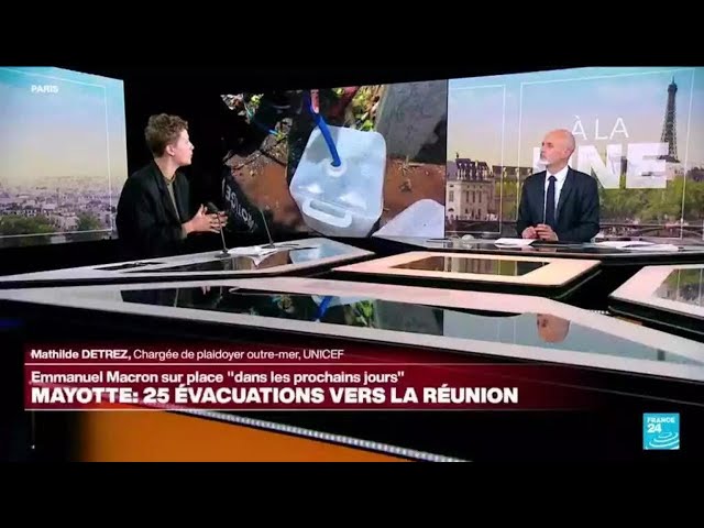 ⁣Les enfants en première ligne face à la catastrophe humanitaire après le cyclone Chido à Mayotte