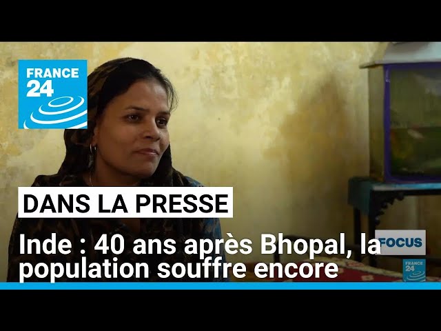 ⁣Inde : 40 ans après la tragédie de Bhopal, la population souffre encore • FRANCE 24