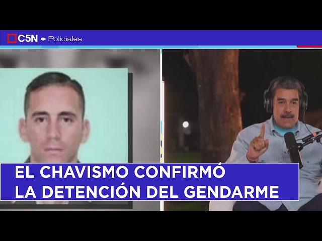 ⁣El CHAVISMO CONFIRMÓ la DETENCIÓN del GENDARME