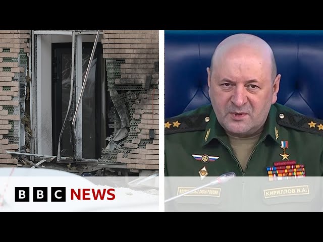 ⁣Ukraine says it killed Russian general in Moscow blast | BBC News