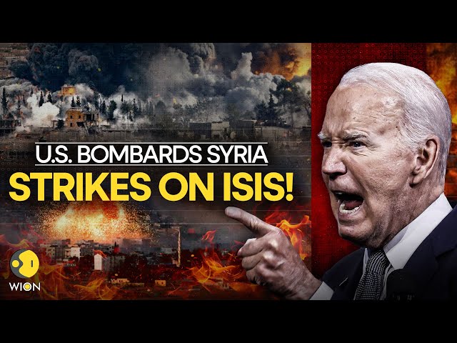 ⁣US Syria LIVE: Biden Strikes Syria | American Missile Strike on Syria Kills 12 ISIS Jihadist | WION