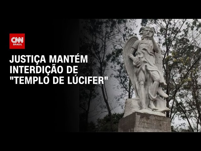 ⁣Justiça mantém interdição de "Templo de Lúcifer" | CNN NOVO DIA