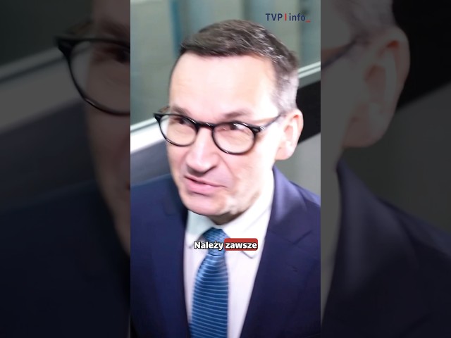 ⁣Morawiecki atakuje dziennikarkę TVP! „Będzie pan miał proces” #polityka #polska #shorts