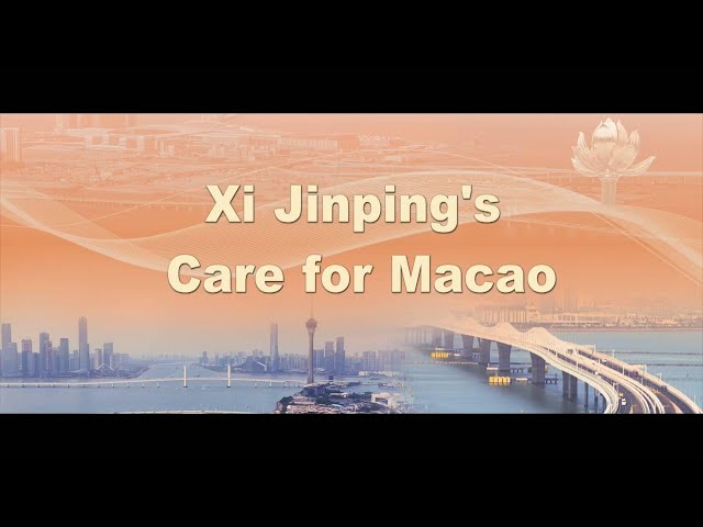 ⁣Xi Jinping's care for Macao