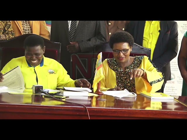 ⁣Ngabirano who contested as an independent will work with NRM