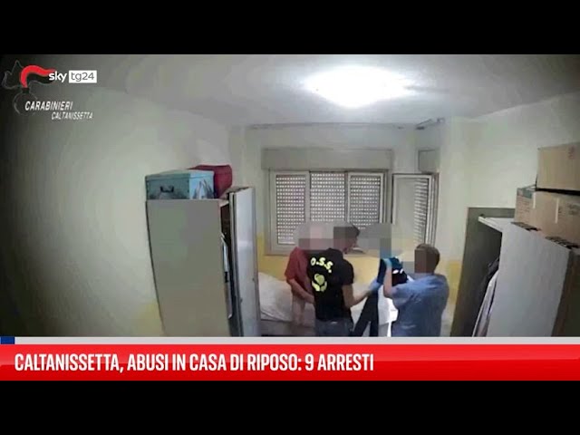 ⁣Caltanissetta, abusi in casa di riposo: 9 arresti