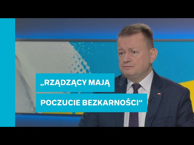 ⁣Mariusz Błaszczak o sprawie Romanowskiego: Możliwe, że sędzia bała się o karierę