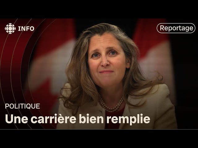 ⁣Retour sur la carrière politique de Chrystia Freeland