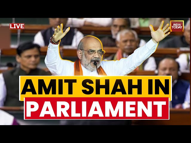 ⁣Amit Shah's Speech In Parliament LIVE | Constitution Debate In Rajya Sabha| 1 Nation 1 Election