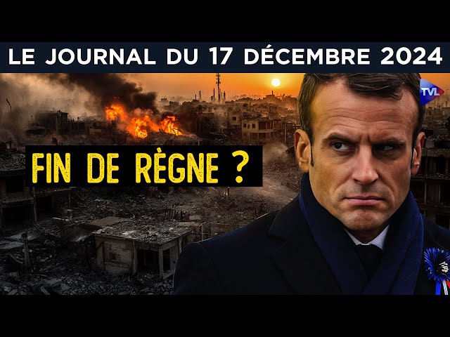 ⁣Macron : destitution ou démission, vers une fin prématurée ? - JT du mardi 17 décembre 2024