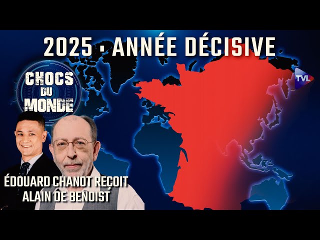 ⁣Déclin : les choses vont extrêmement vite - Chocs du monde avec Alain de Benoist - TVL