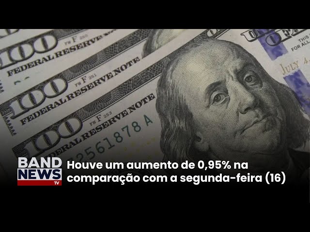 ⁣Dólar opera em forte alta e bate R$ 6,20 | BandNewsTV