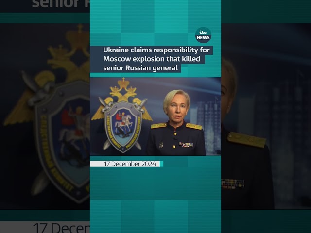 ⁣Ukraine claims responsibility for Moscow explosion that killed senior Russian general shorts