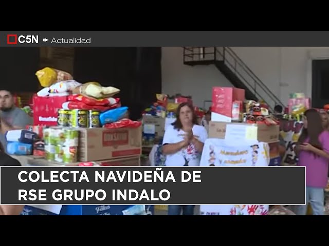 ⁣COLECTA NAVIDEÑA de RSE GRUPO INDALO: DONACIÓN RÉCORD 20 MIL KILOS de ALIMENTOS