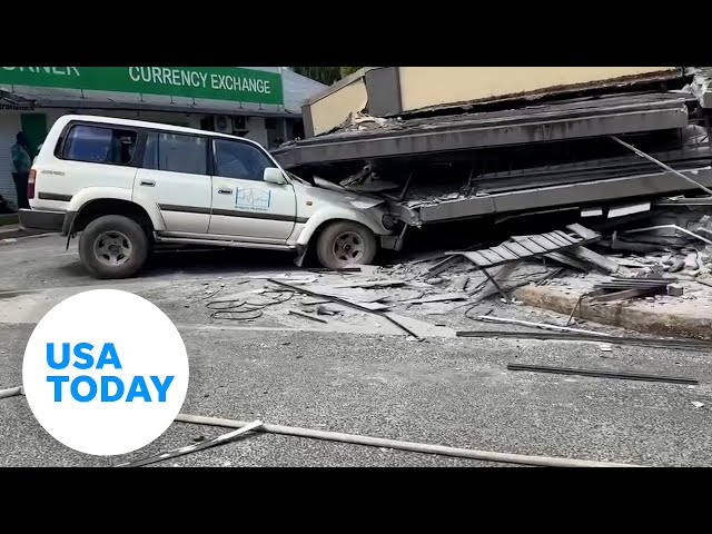 ⁣Vanuatu earthquake leaves widespread destruction | USA TODAY