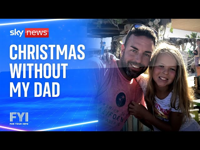 ⁣FYI: 'Christmas without my Dad'